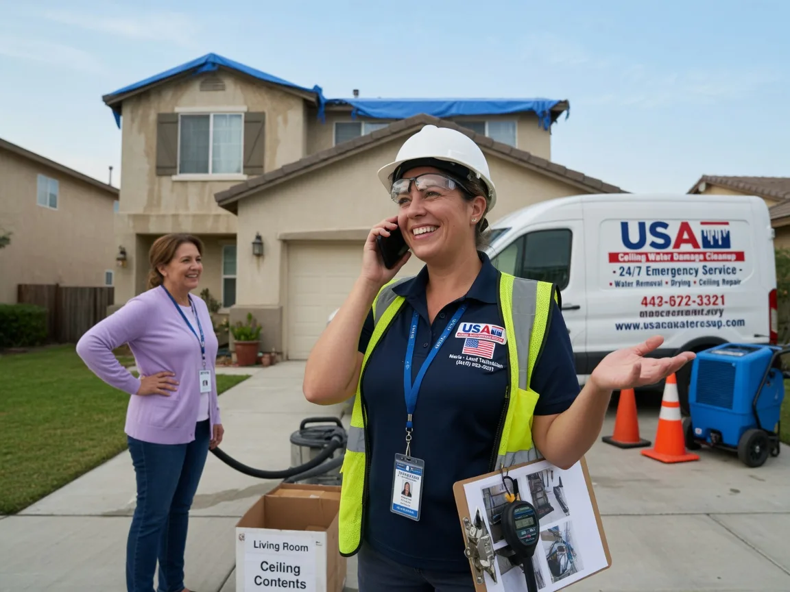 Ceiling Water Damage Restoration Tiffin, IA FAQs